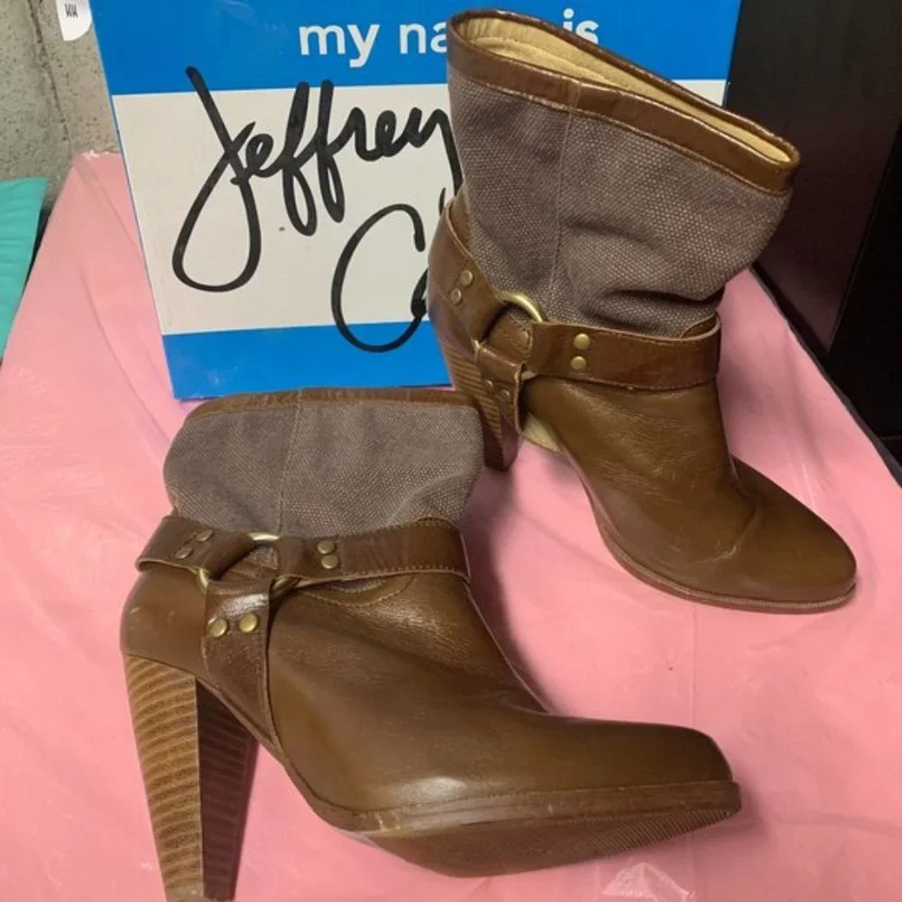 Jeffrey Campbell Ankle Cowboy Boot - Picture 1 of 6